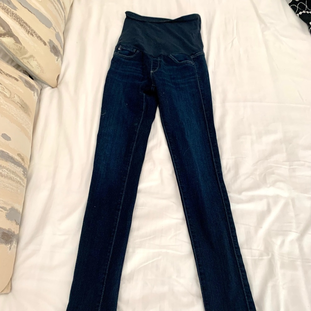 AG Secret Belly Maternity Jeans in dark wash